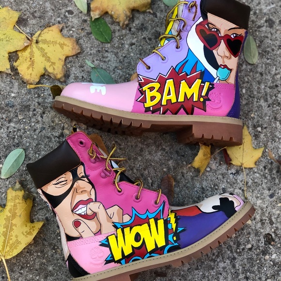 Custom 9” timberland Boots - Picture 3 of 4